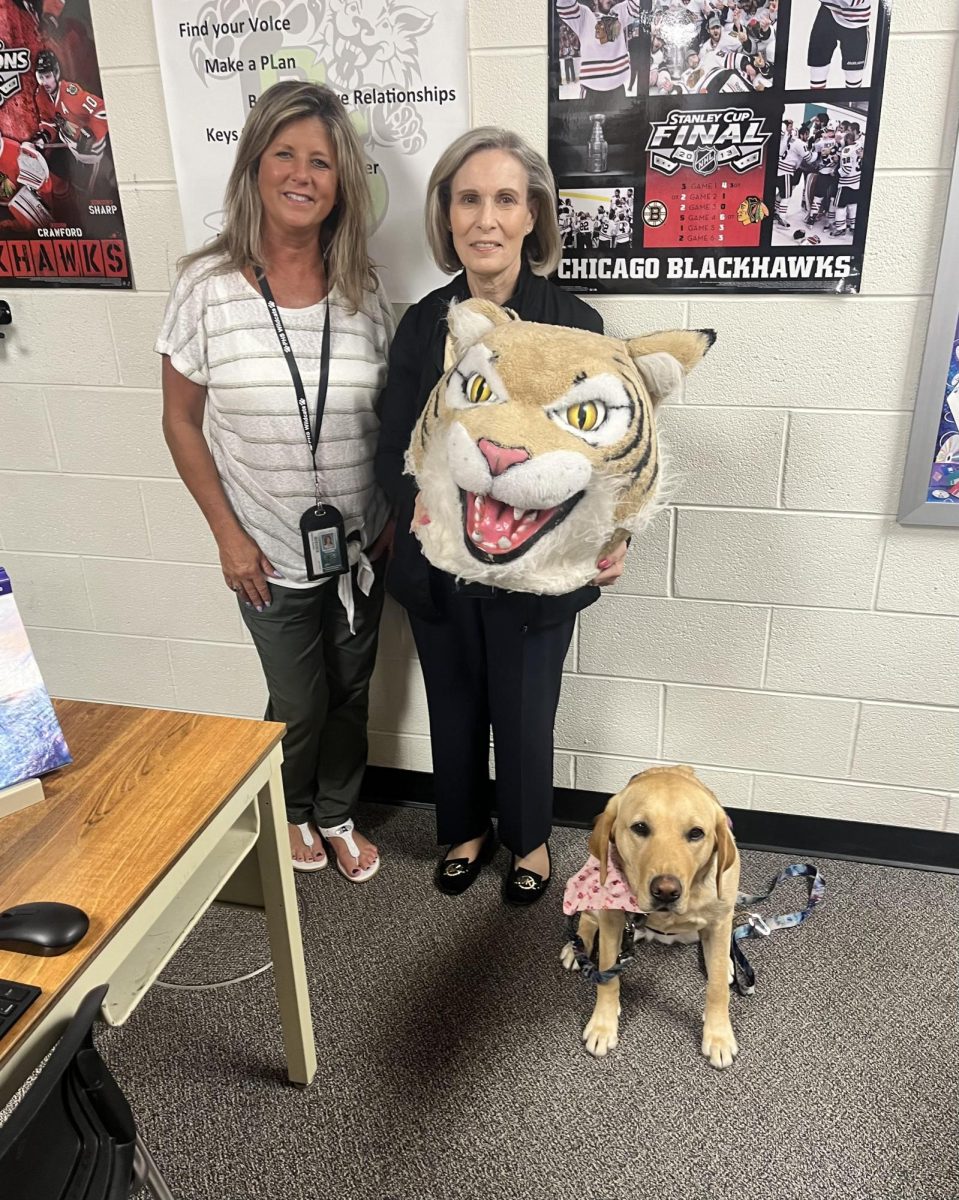 Mooch and the SpEd department choose Brenda Wayne, business and computer teacher, to be the next Wildcat Award recipient.